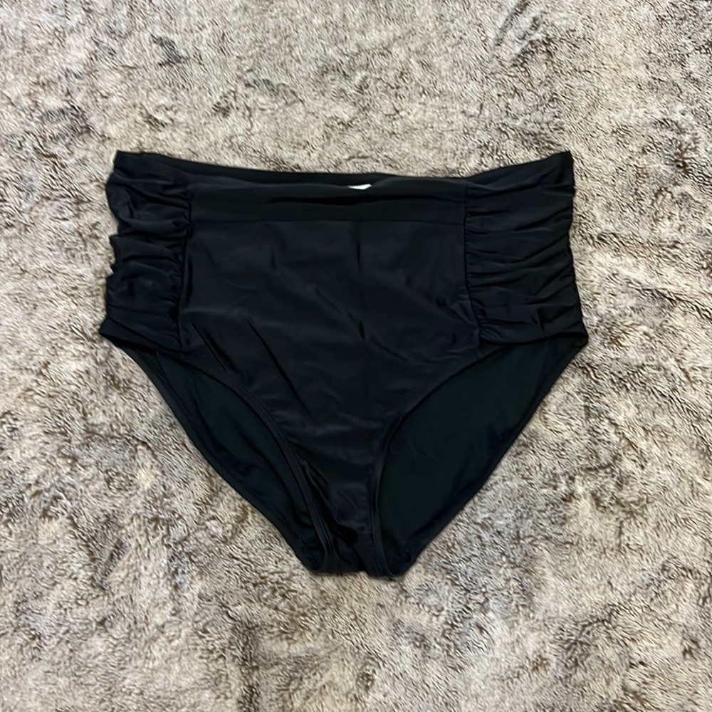 Kona Sol High Waisted Swim Suit Bottoms